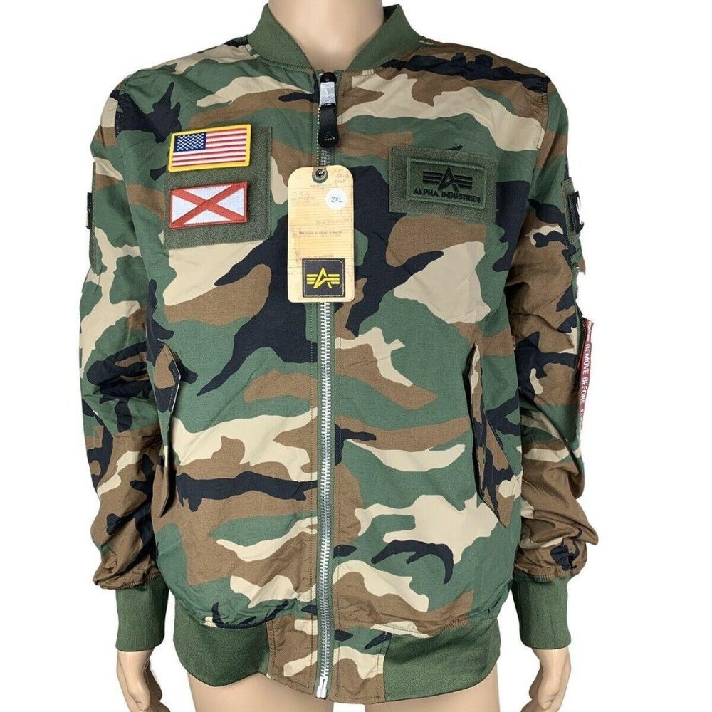 Alpha Industries L2B Flex‎ Jacket Flight Reversible - Picture 2 of 10